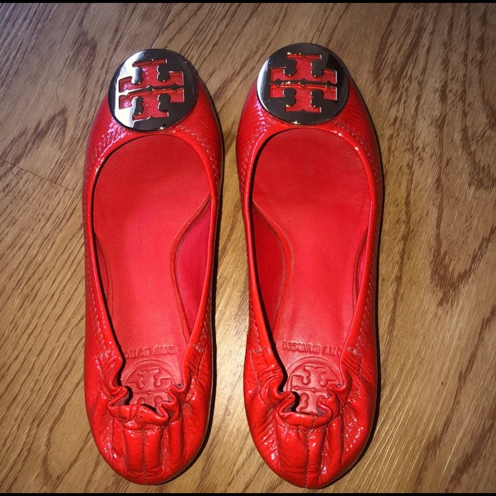 Coral Tory Burch Flats